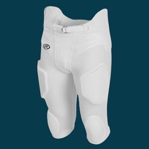 NWT Rawlings Adult Lightweight Football Pants Padded Size 2XL Sports RN 115150
